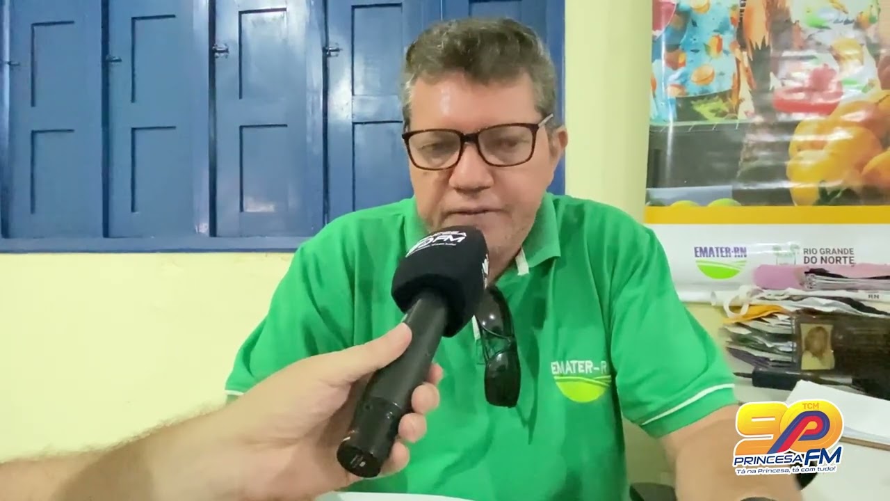 Diretor reg.da EMATER/RN fala sobre o programa Fomento Rural que vai contemplar o município do Assú.