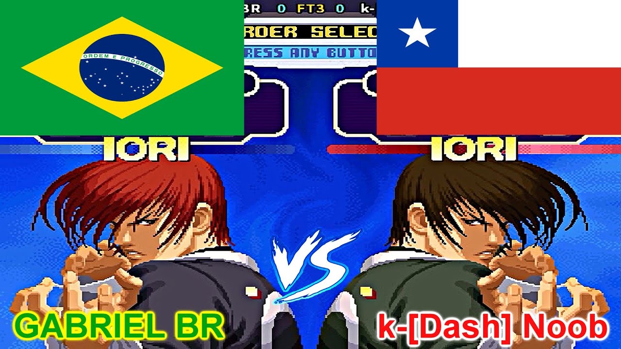 KOF 2000 - GABRIEL BR vs k-[Dash] Noob FT5
