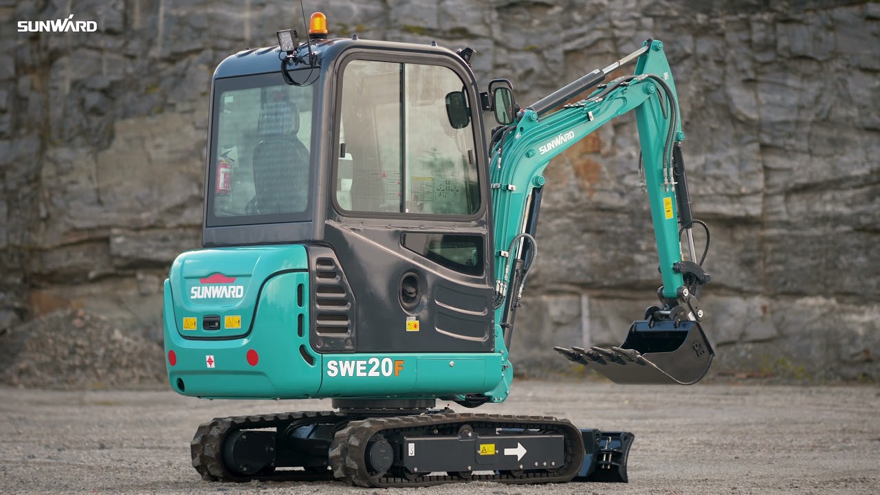 Meet the Sunward SWE 20F mini excavator