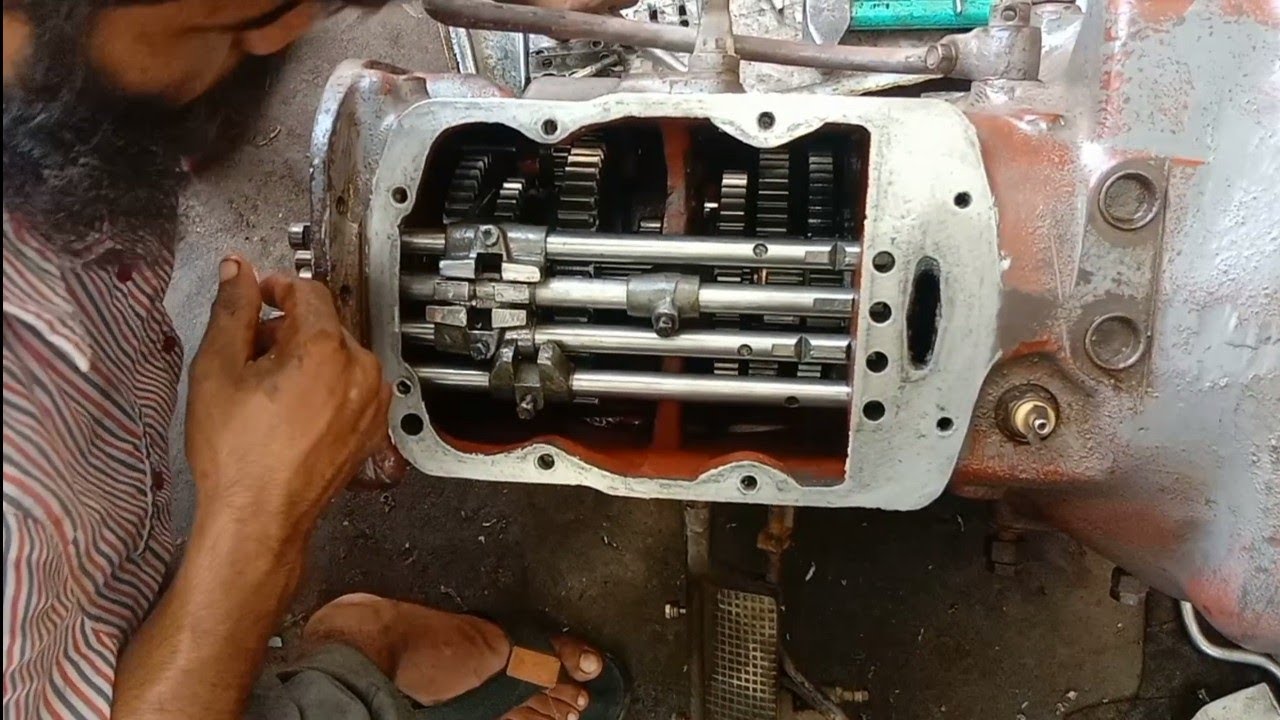 gear box all repairing mf240 tractor