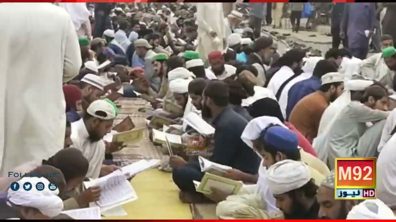 TLP Dharny mai quran parhny k manazir | TLP News | #shorts  M92 Studio.