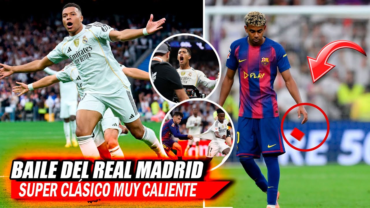 REAL MADRID se Impone al  BARCELONA 2-1 | &iexcl;PARTIDAZO CALIENTE en el GRAN CL&Aacute;SICO!