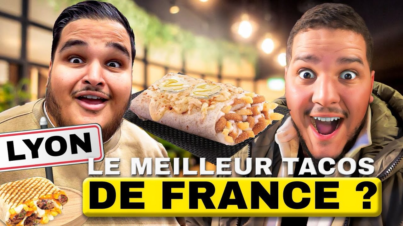 MEILLEUR TACOS DE LYON ? La ​⁠@AmarVolte  Saif et Kamel