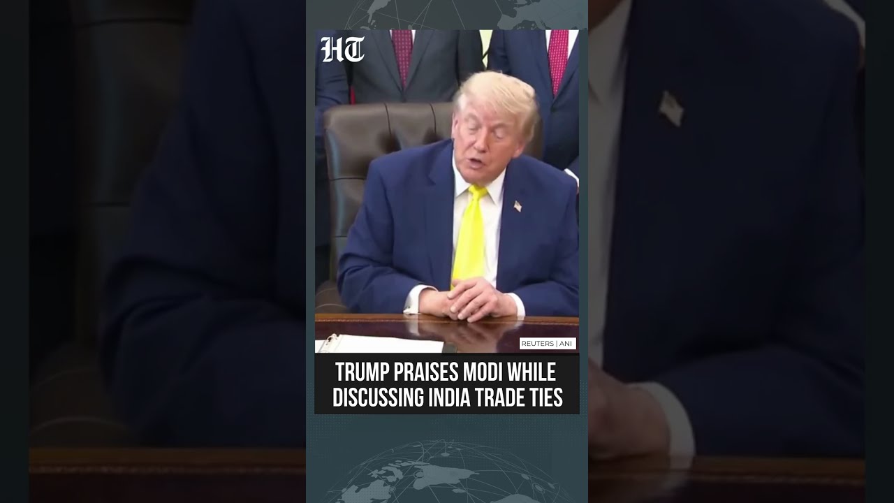 Трамп уверен в торговом соглашении с Индией и называет премьер-министра Моди хорошим другом | #sh...