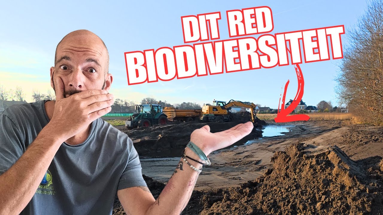 Hoe maak je een WADI?! Voor meer Biodiversiteit!!