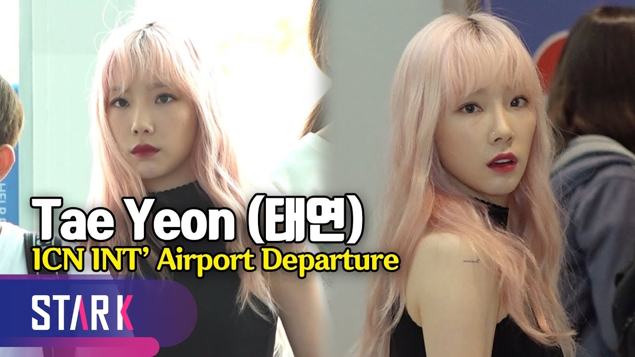 SNSD taeyeon, 20190705_ICN INT' Airport Departure (소녀시대 태연, 인형 같은 비주얼)