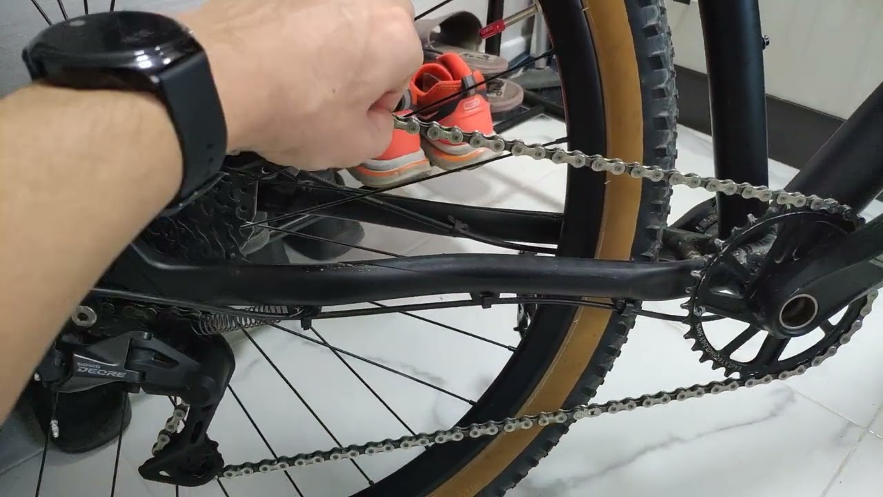 Shimano Deore M 4120 больше не слетает цепь.Совет за 30 рублей #лайфхак #велосипед #цепь