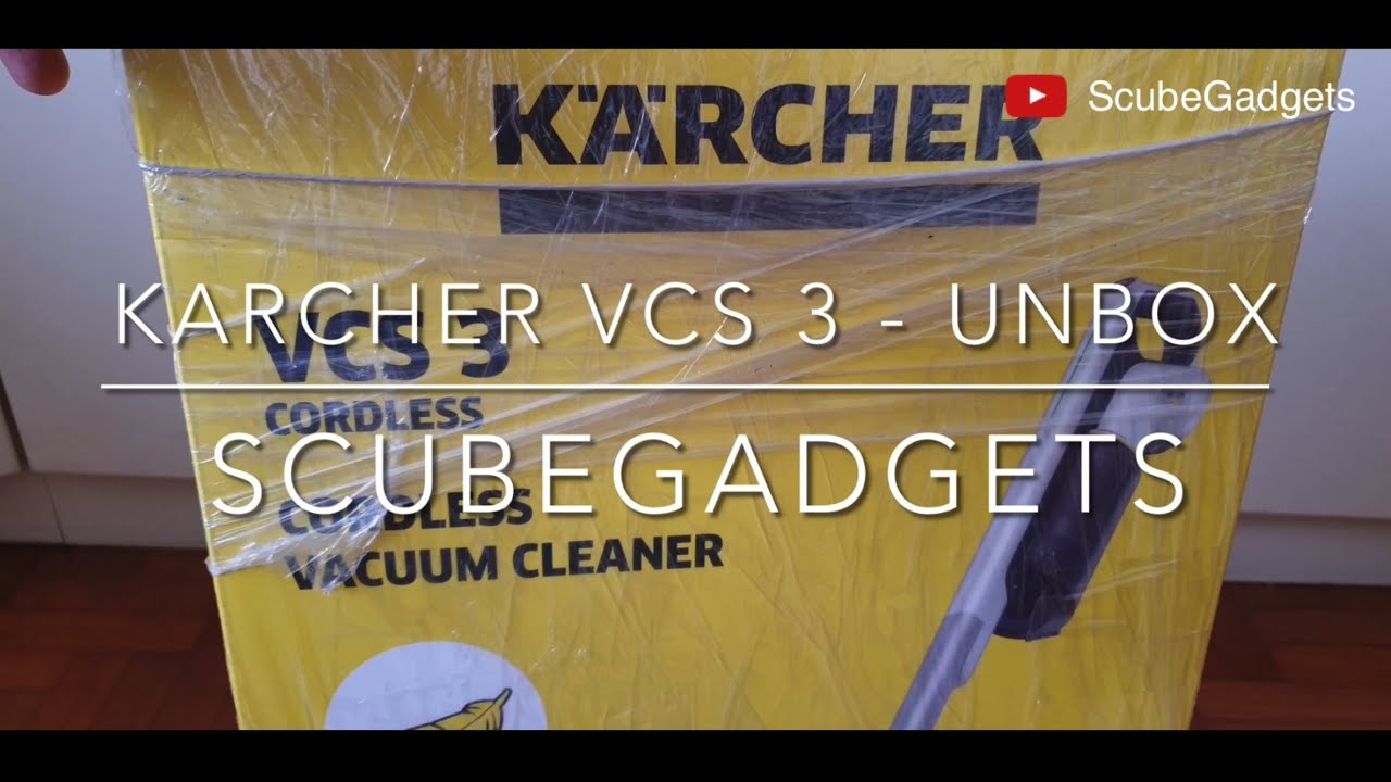 Karcher VCS 3 Cordless Vacuum Cleaner - Unboxed
