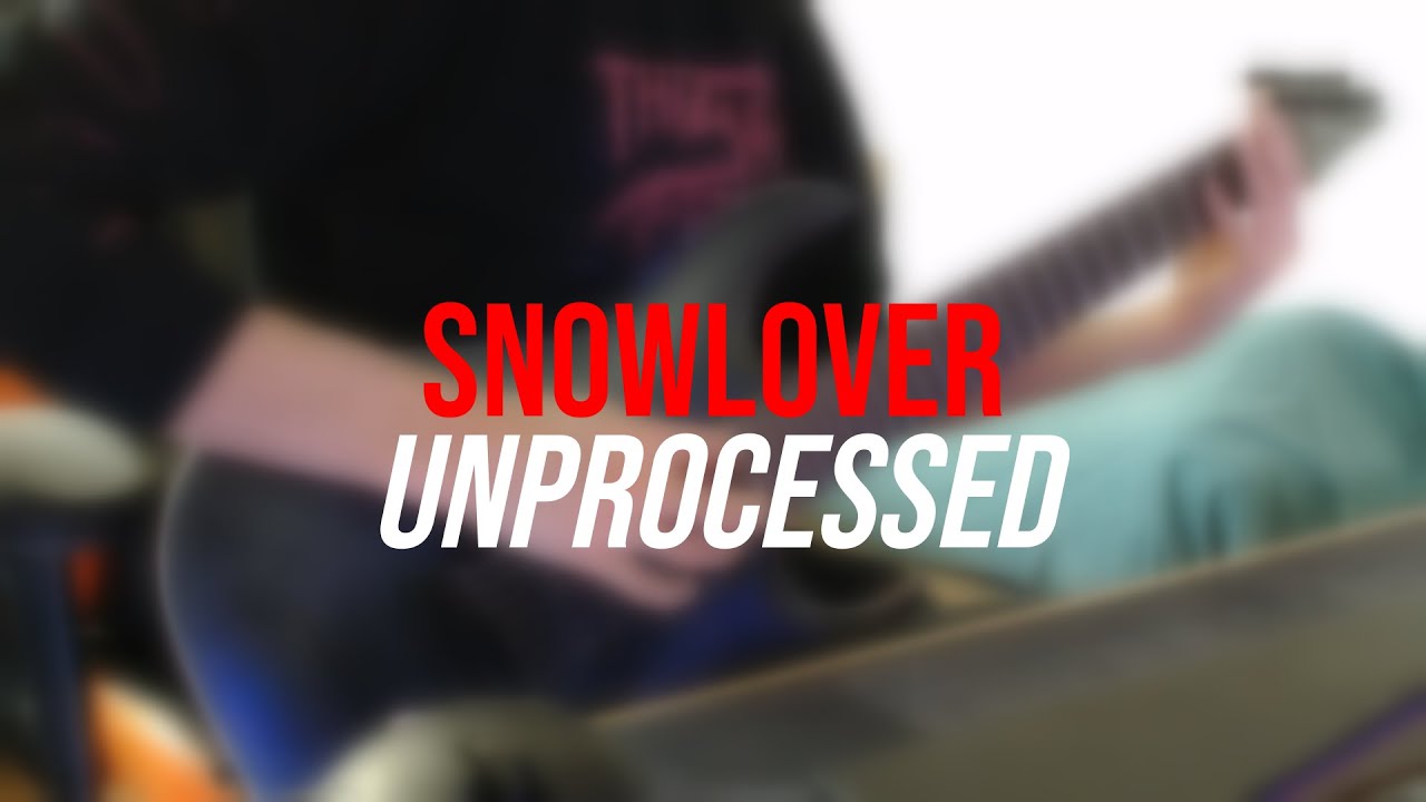 Unprocessed - Snowlover (but i don't have 8 strings) version
