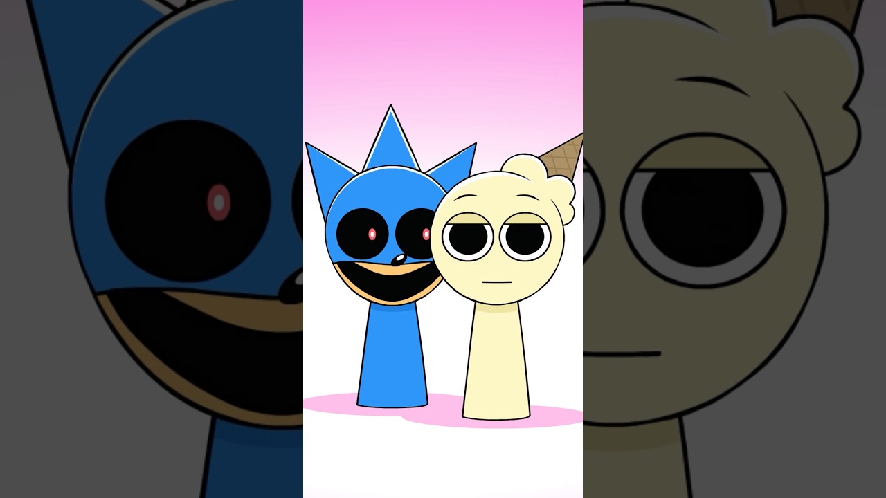 Sprunki Sonic.exe Retake meets Creamy Sherbet #sprunki #incredibox