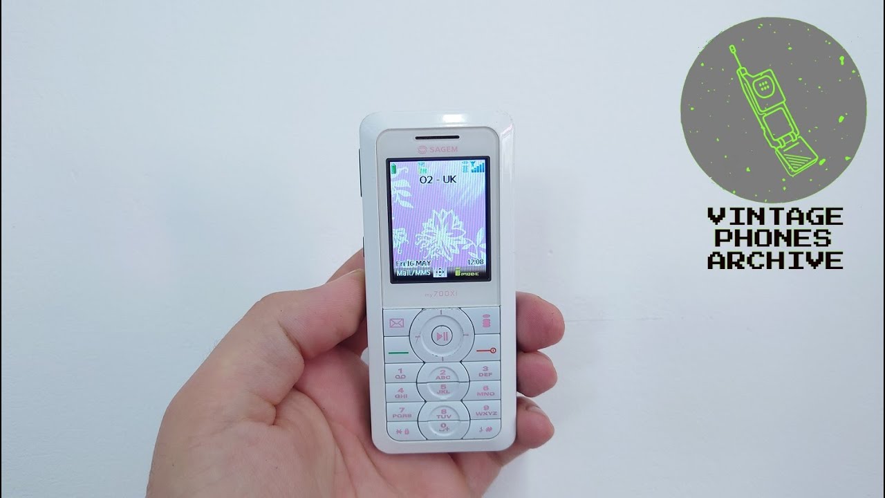 Sagem my700Xi Mobile phone menu browse, ringtones, games, wallpapers