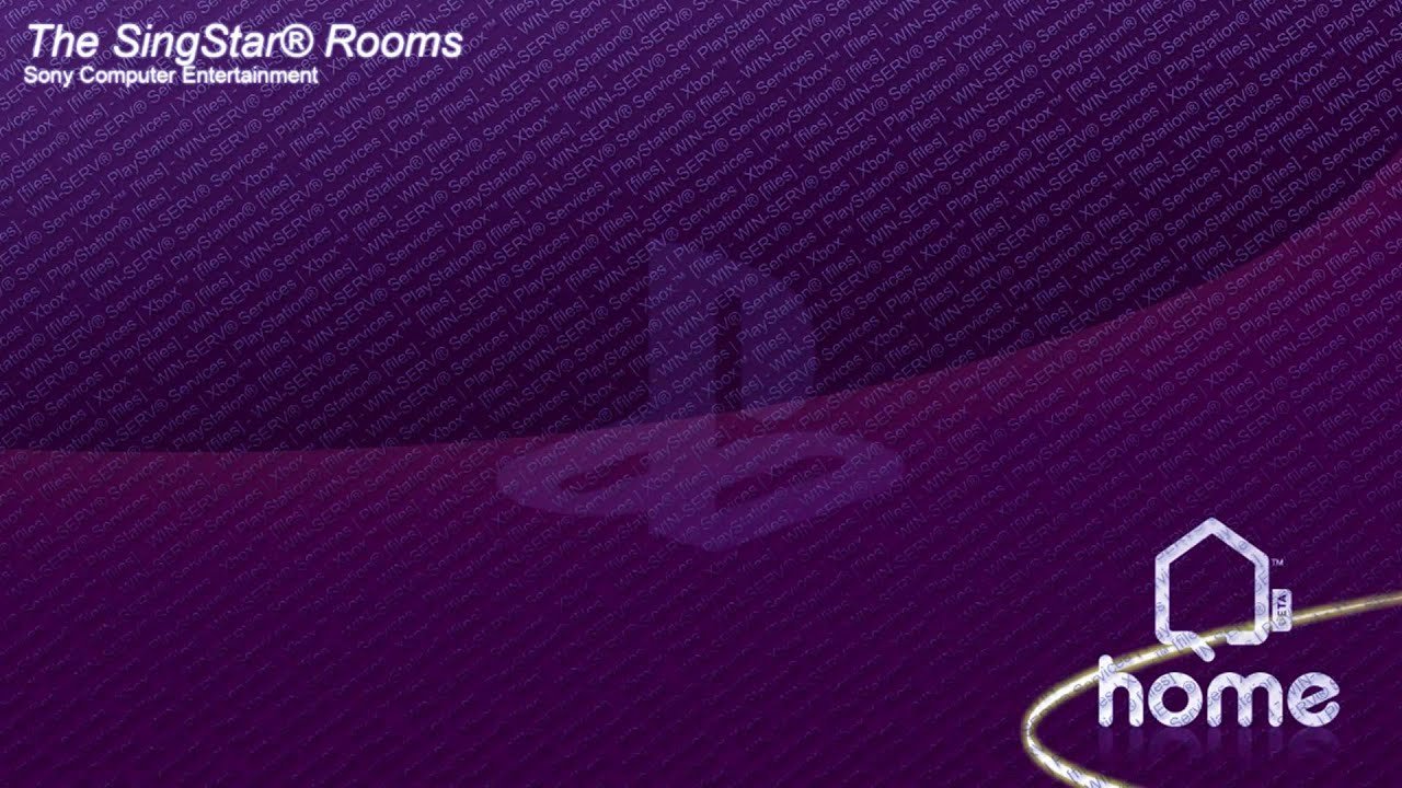 [HD] US - PS Home: The SingStar Rooms Older Soundtrack