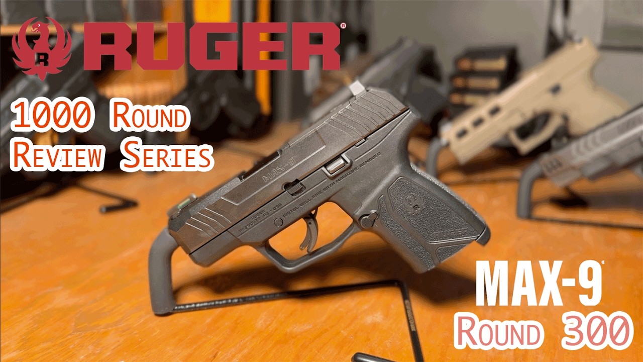 Ruger Max-9 | 1,000 Round Review Series | Round 300 Update!