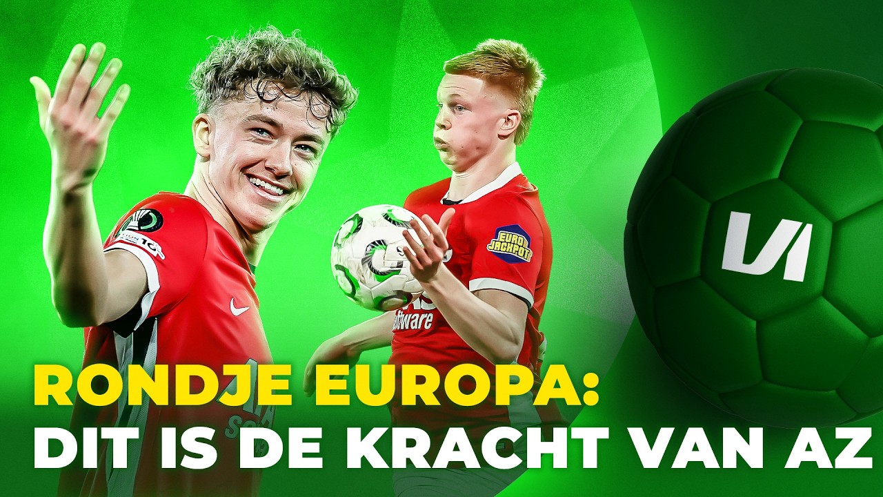 AZ door in Conference League: eindelijk weer Nederlandse punten | Rondje Europa