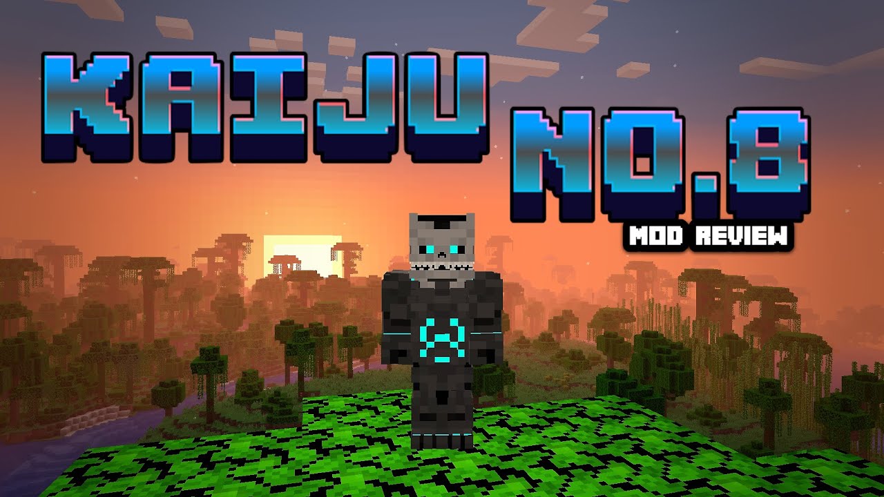 KAIJU No. 8 Review in FSANG'S MOD UPDATE! Minecraft 1.20.1 (FSang18's Heropack)