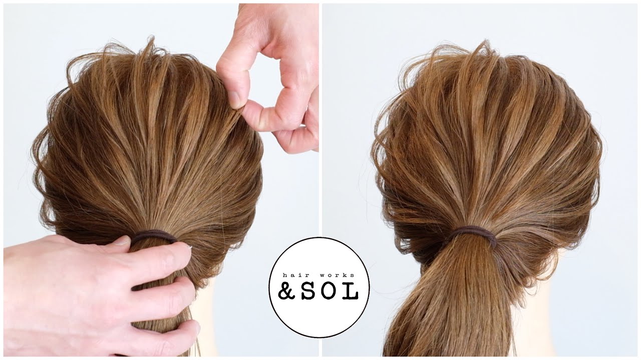 髪の引き出し方と失敗した時の修正法/ hair works &SOL