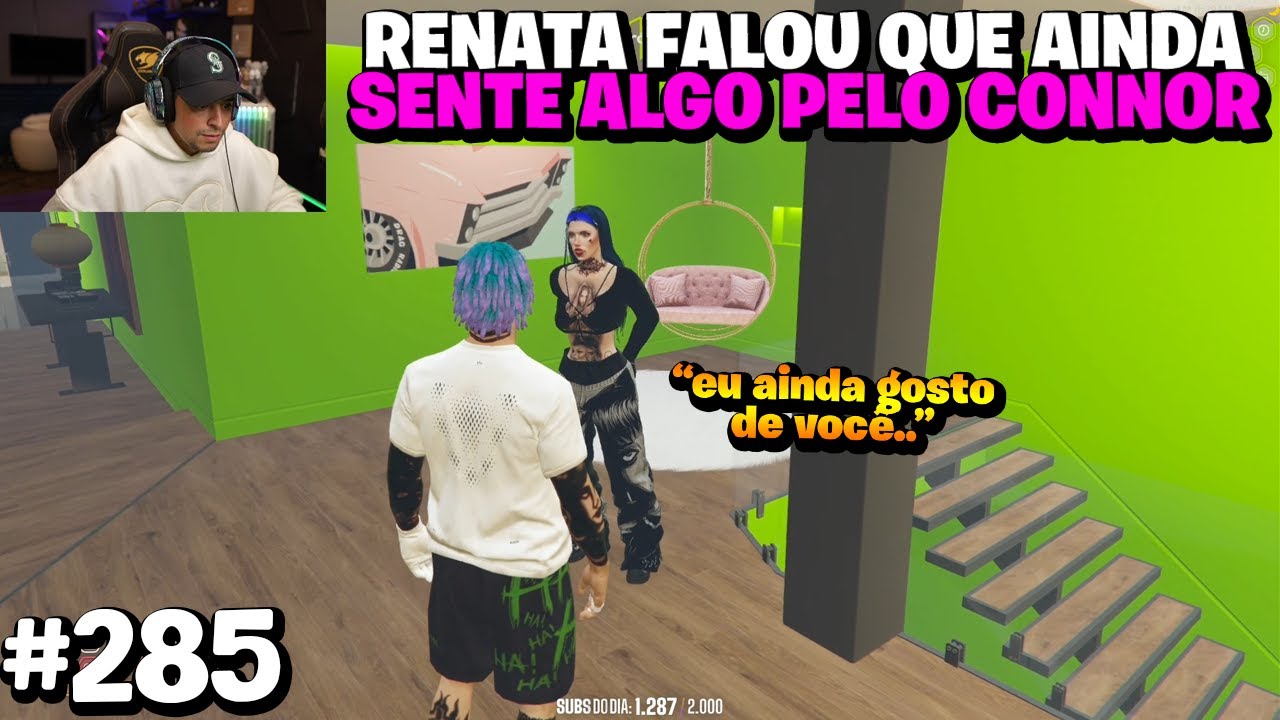 RENATA FALOU QUE AINDA SENTE ALGO PELO CONNOR! EP 285