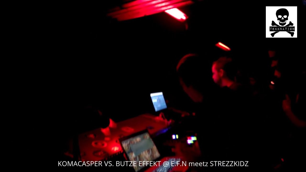 ☠  LIVE : Komacasper,Butze Effekt - E.F.N. meetz Strezzkidz (16.02.2015) I TEKKNATION I HARDTEKK ☠