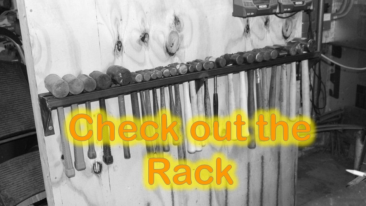 Wall Mount Hammer rack