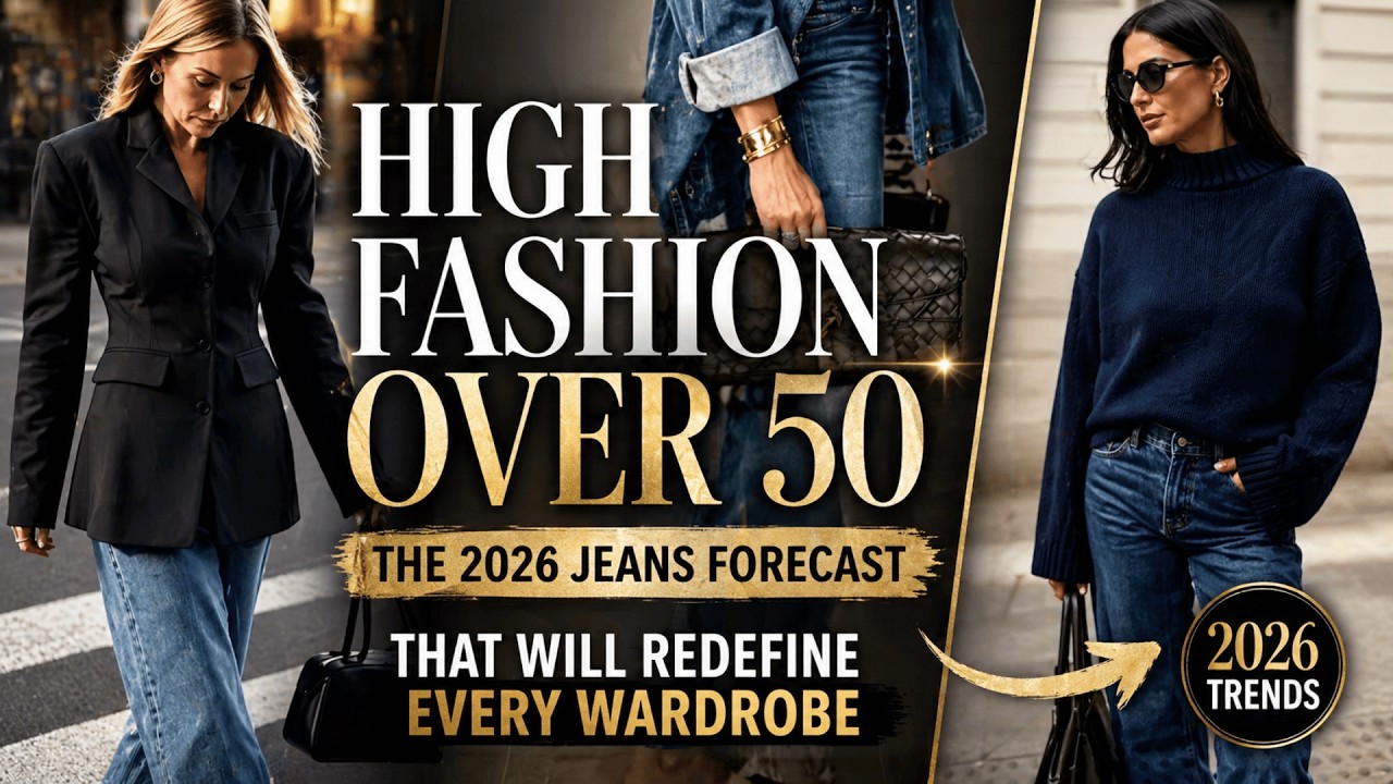 The Best Jeans for Women Over 50 in 2026 &mdash; Stovepipe, Wide Leg & What Actually Flatters