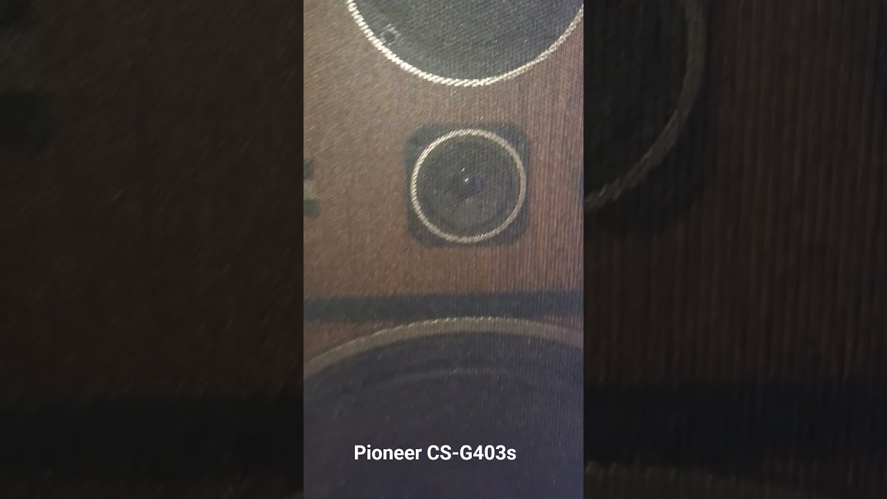Pioneer CS-G403s If you ever saw these heres a sound demo. They don't make them this good anymore.