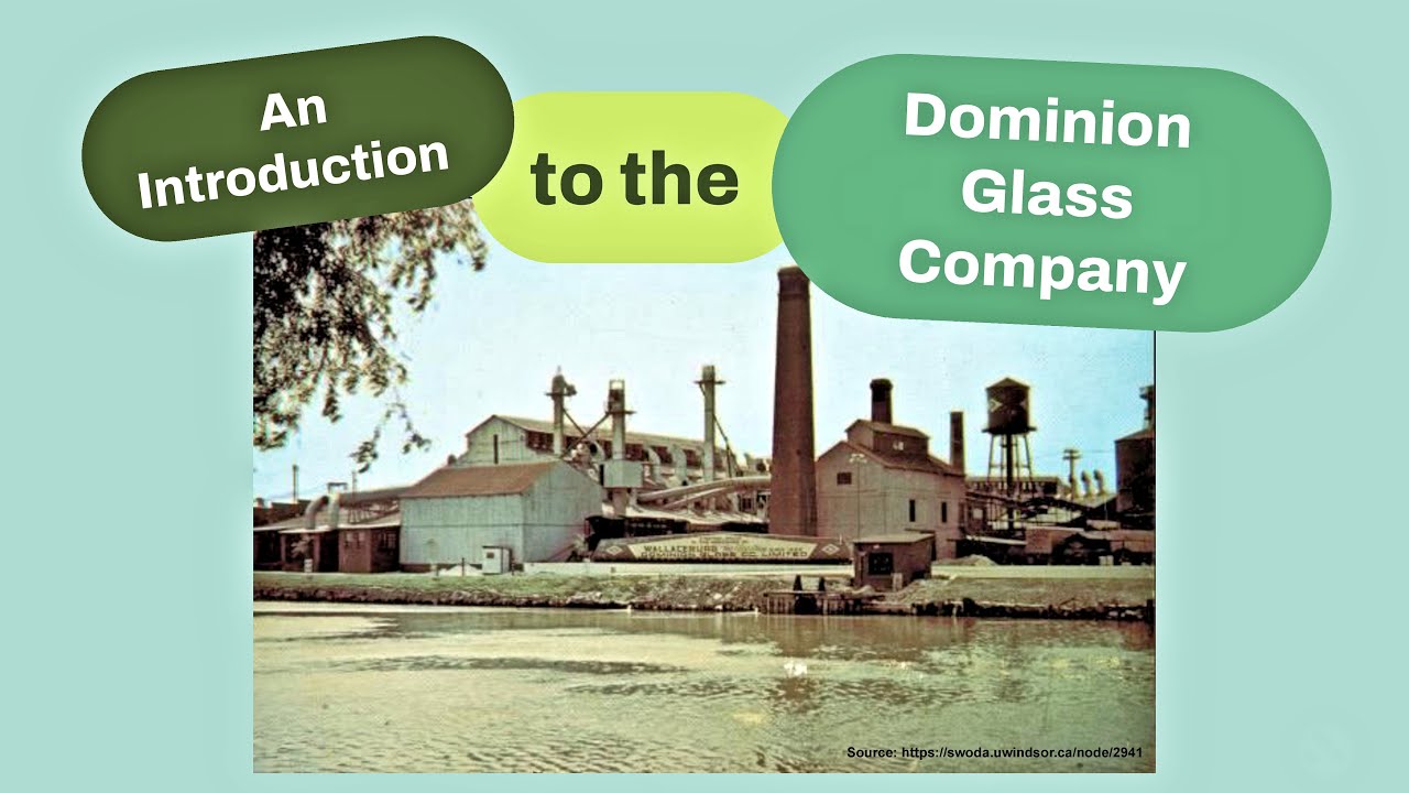 Dominion Glass Company Overview/Survey of Depression Glass/Post War Tableware
