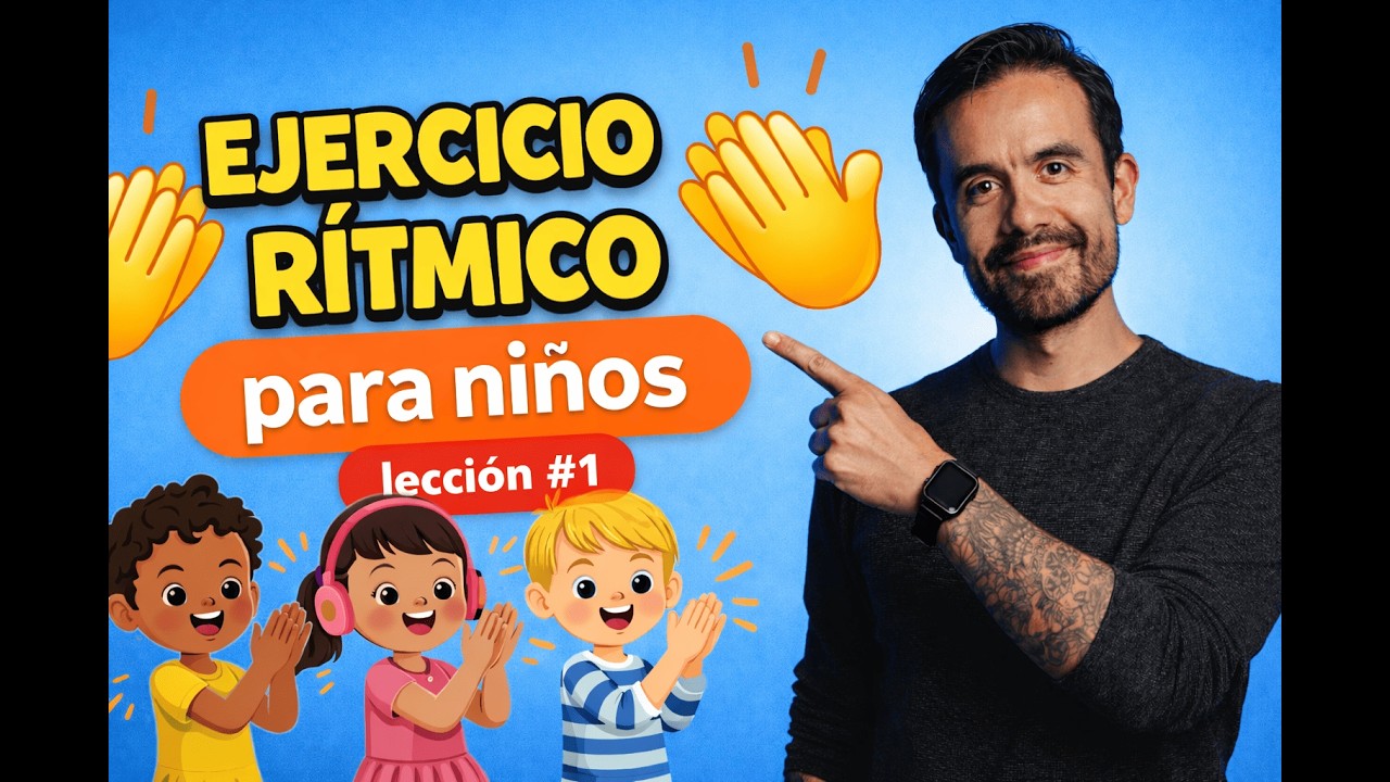 Ejercicios rítmicos para niños | Lección #1