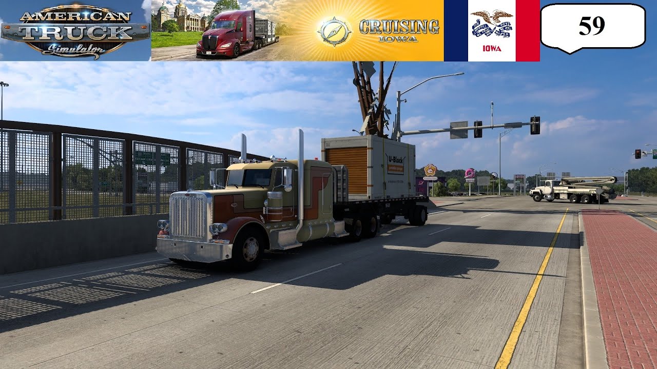 ATS 2025 #59 | CRUISING IOWA | New DLC #IOWA is online | #NEBRASKA to IOWA | deutsch  🇩🇪