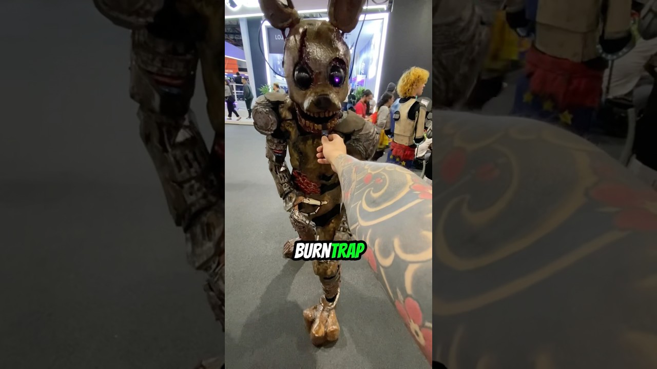 Cosplay do fnaf na bgs #bgs #cosplay #valores