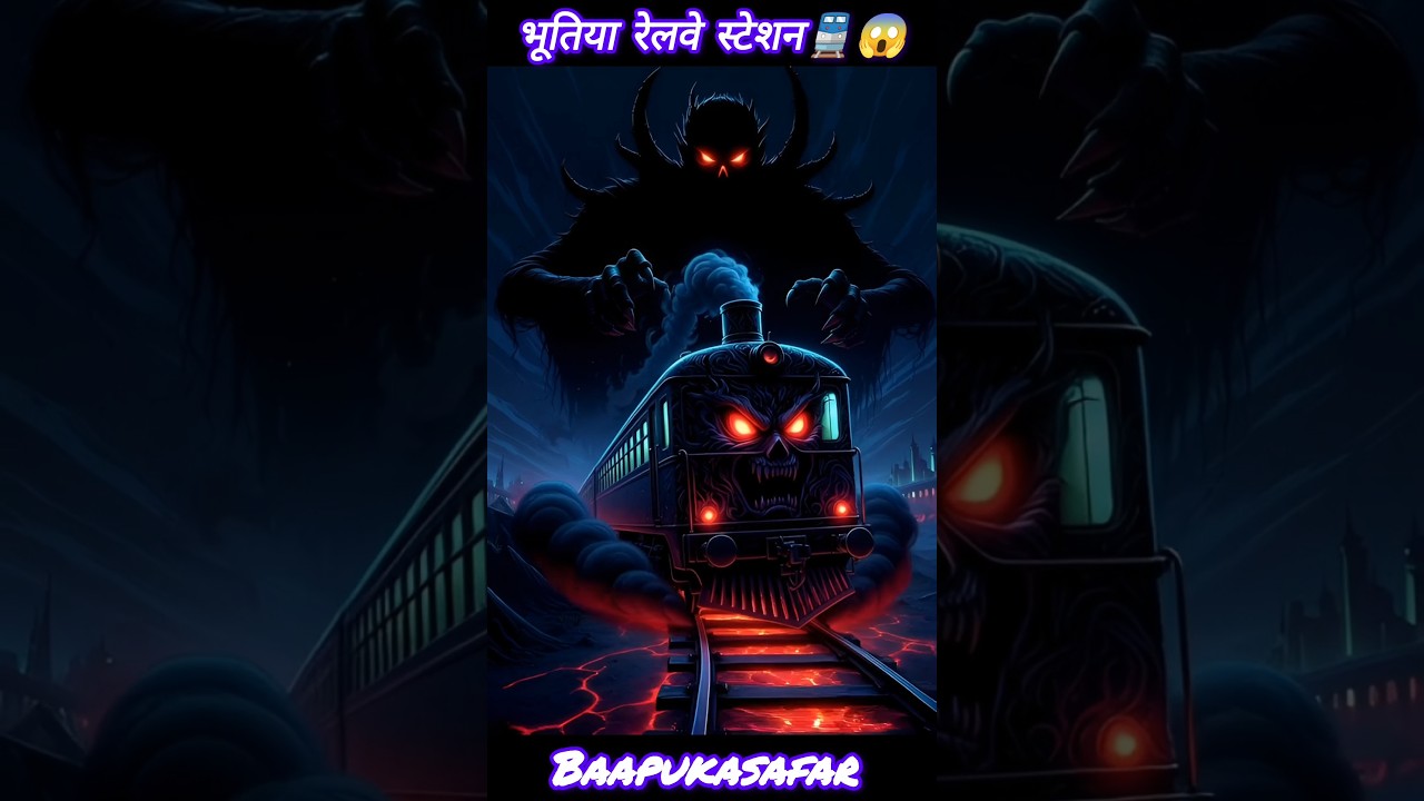 Bhutiya Railway Station 🚆😱 | Bhutiya Kahani | Bhoot Ki Kahani | Horror Story | Baapukasafar