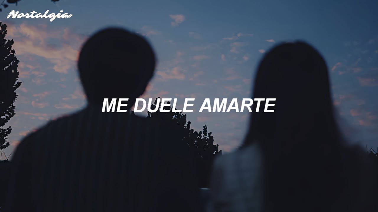 Reik - Me Duele Amarte (Letra/Lyrics)