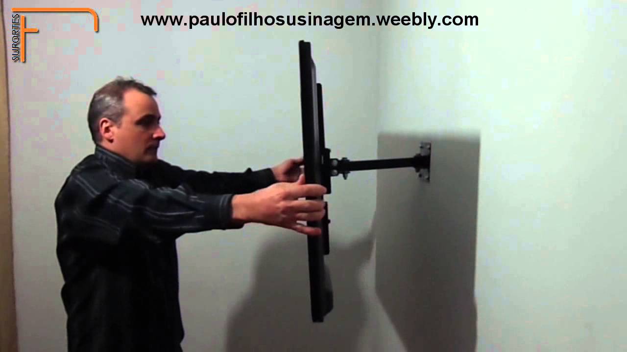 Suporte Tv Bi-Articul&aacute;vel 3d / Led / Lcd Plasma 22 &Agrave; 47 Polegadas