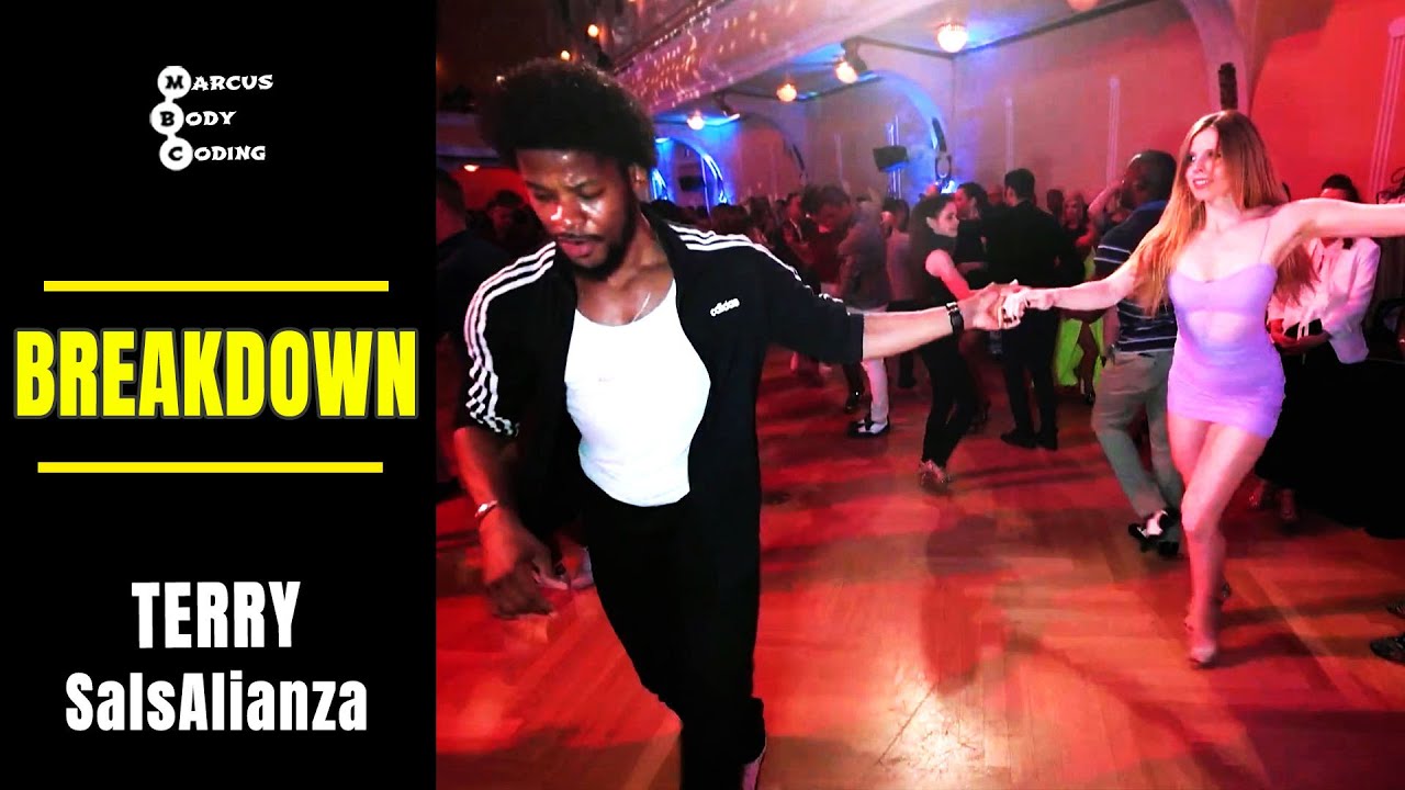 💃🏼Terry SalsAlianza Social Dancing [Salsa Steps for Men Breakdown]
