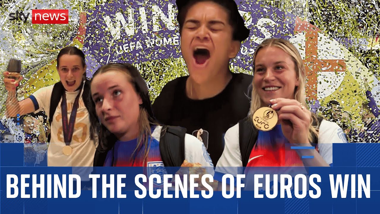 Tears, pizza and gold medals: Behind the scenes of Lionesses' win