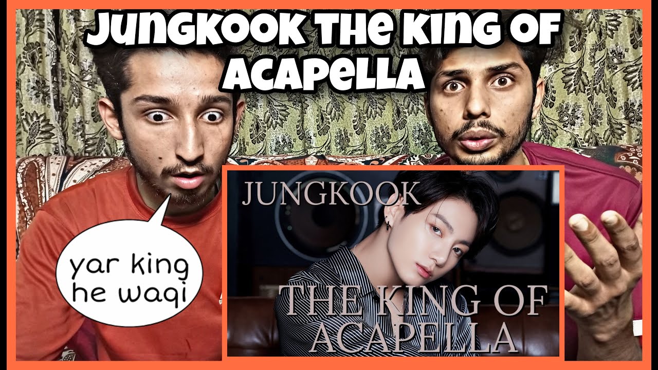 React to Jungkook the King of Acapella Best singer 2022|Pakistan boys Reaction||BRS Raection