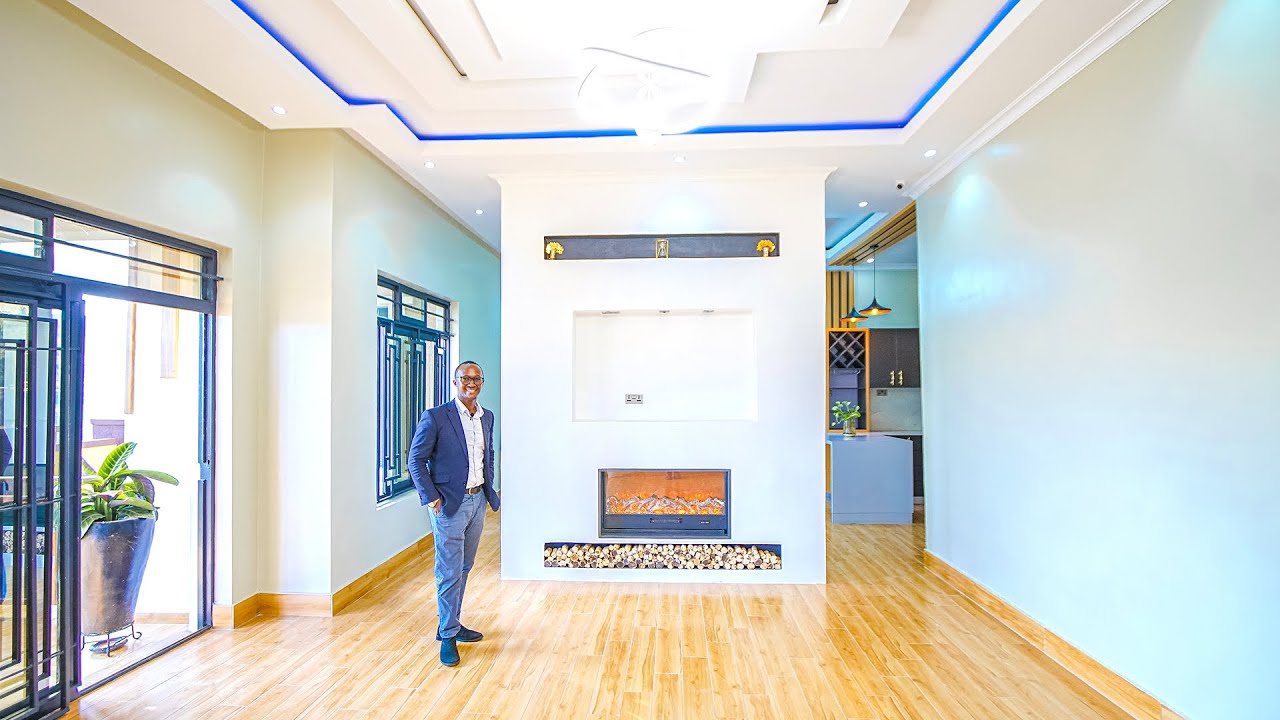 This home has a CUSTOM INTERIOR DESIGN #Kigali #housetour