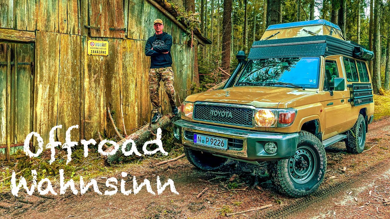 Tour mit dem Toyota Landcruiser: Teil 2 - 4x4 Offroad-Abentuer