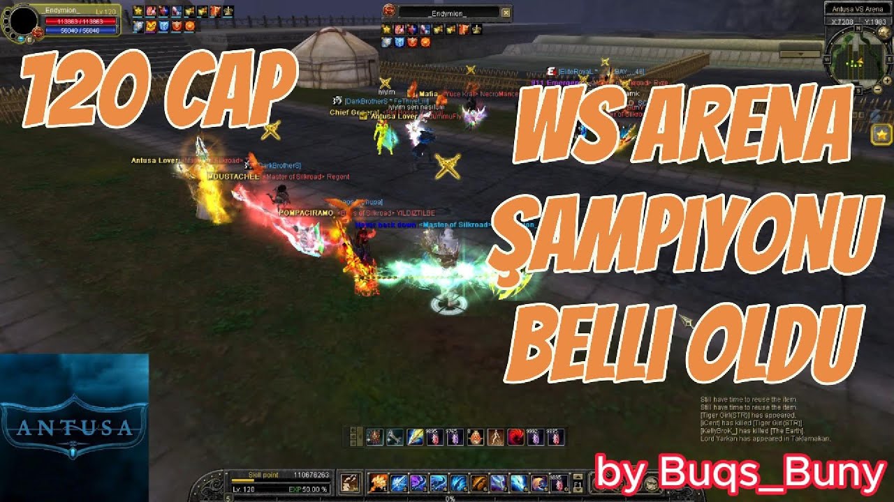 PVP KİNG BELİRLENDİ / 120 CAP / ANTUSA SRO
