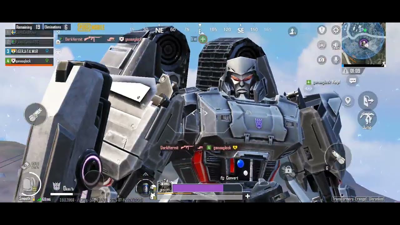 Pubg transformer decepticon fait ladai🔥🙀🫣🤯💥💯#shorts #trending #gaming #pubgmobile #pubg
