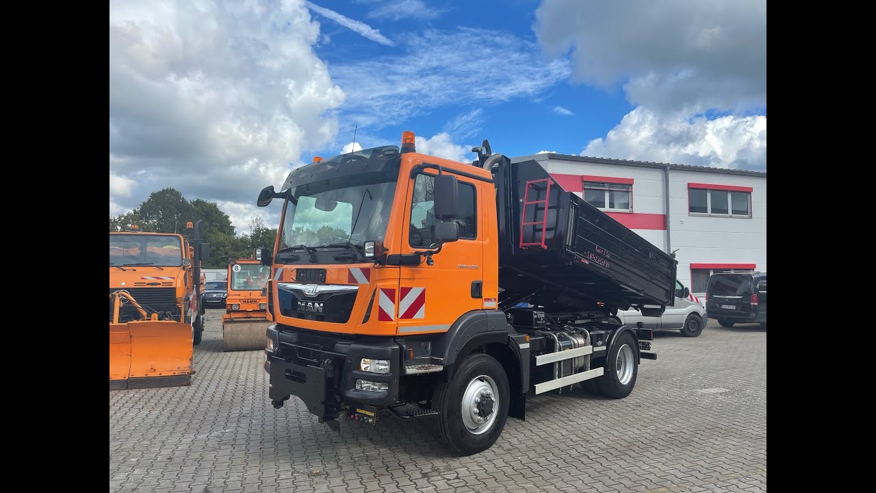 MAN TGM 13.290 Abrollkipper Winterdienst