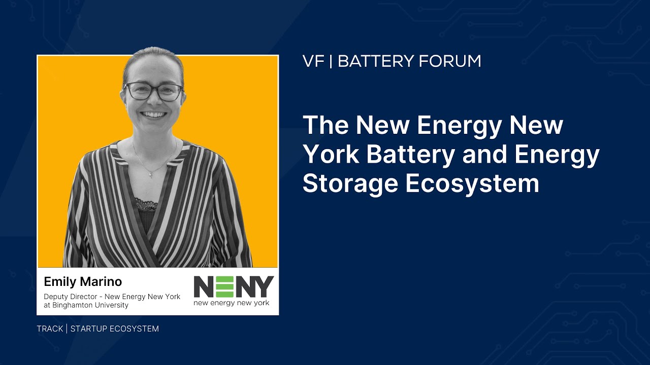 The New Energy New York Battery and Energy Storage Ecosystem