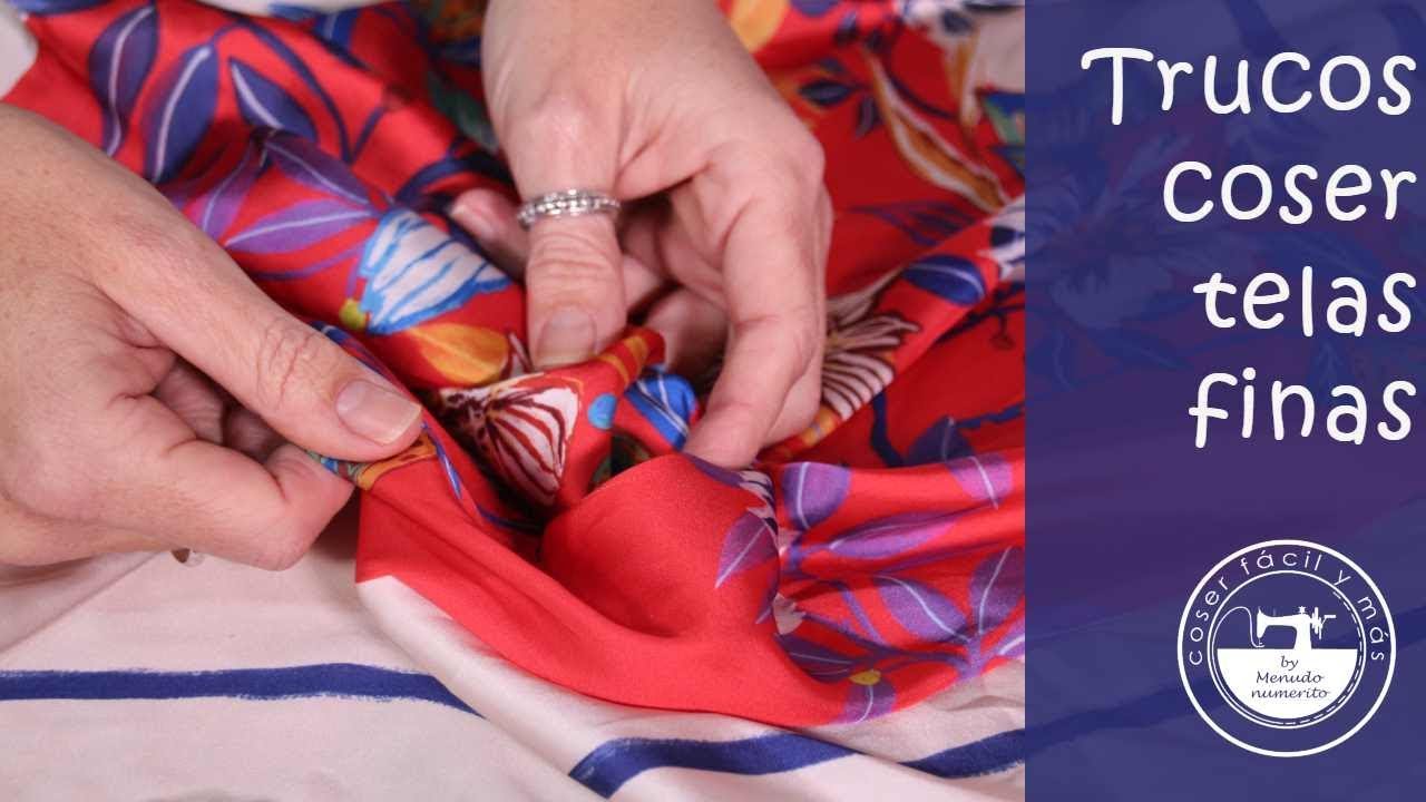 Trucos para coser telas finas (gasa, seda...)