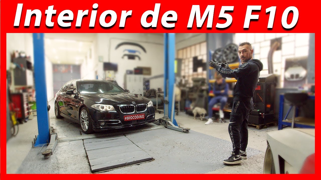 Modificam un BMW F10 la Interior - Scaune M5-BROCODING | 4K