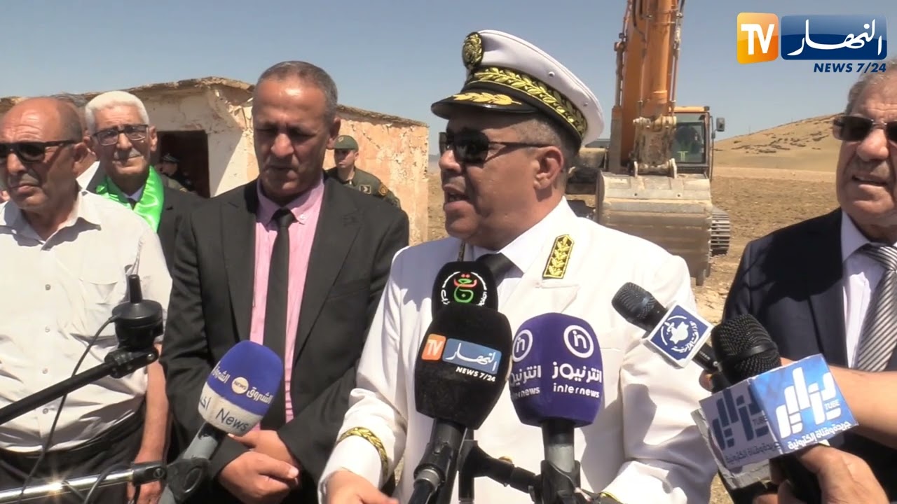 إنطلاق مشروع إزدواجية الطريق الوطني رقم 14 الرابط بين تيسمسيلت وولاية تيارت