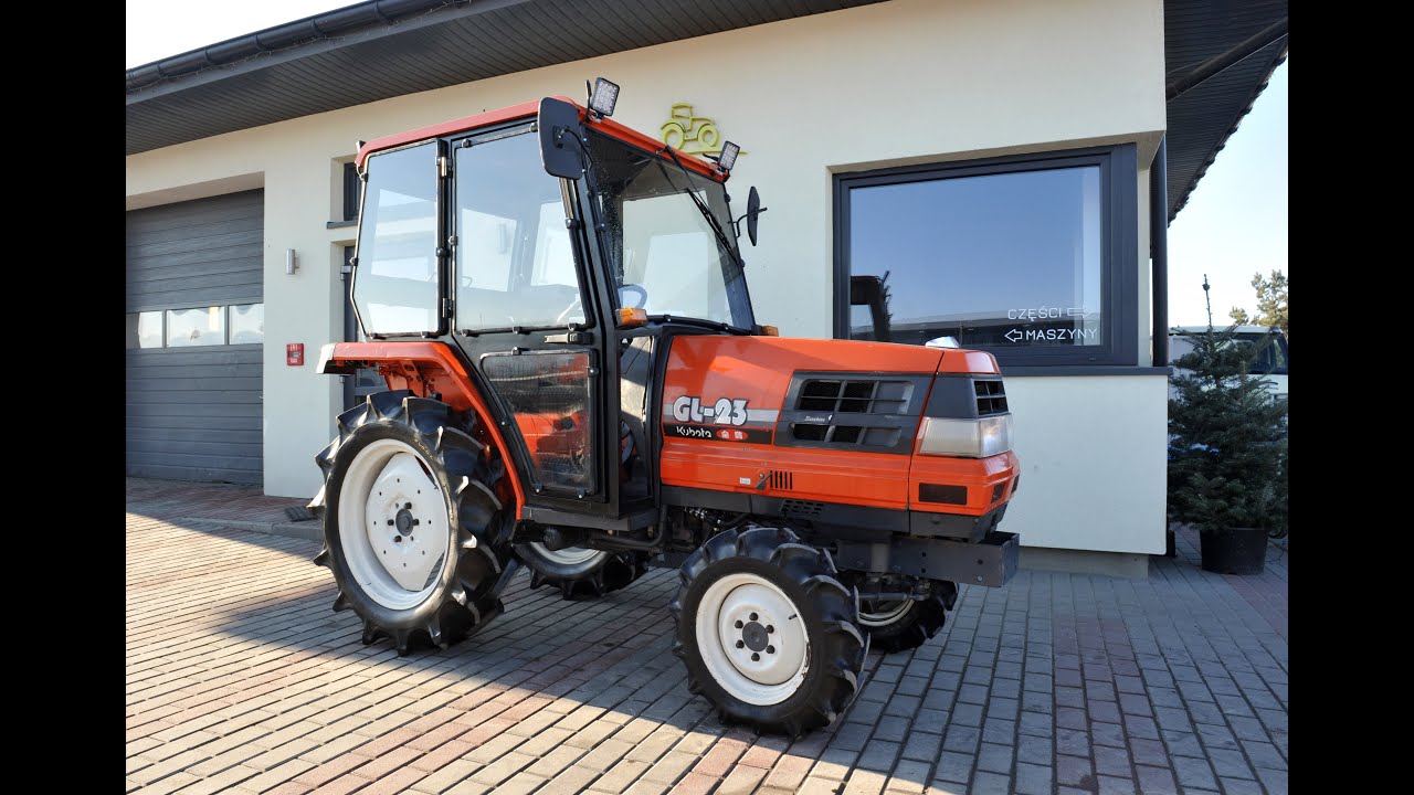 Kubota GL23 4x4 23KM KABINA japoński ciągnik www.TRAKTOR.com.pl