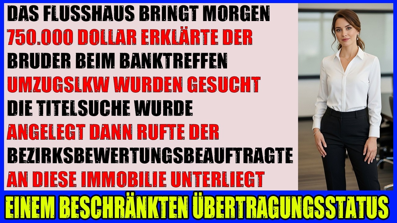 Mein Bruder verkaufte mein Flusshaus für seine Spielsucht  doch das Grundbuch bewies die Wahrheit