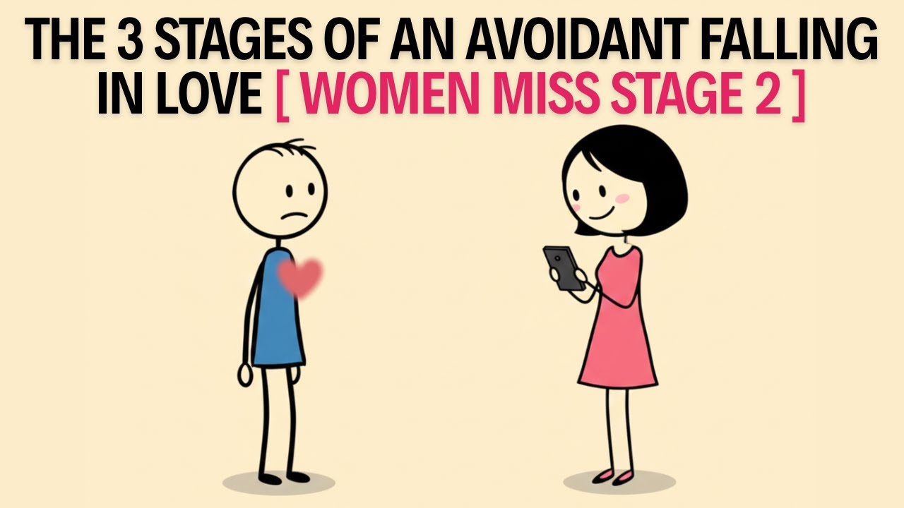 The 3 Stages of an Avoidant Falling in Love [ Women Miss Stage 2 ] | Carl Jung