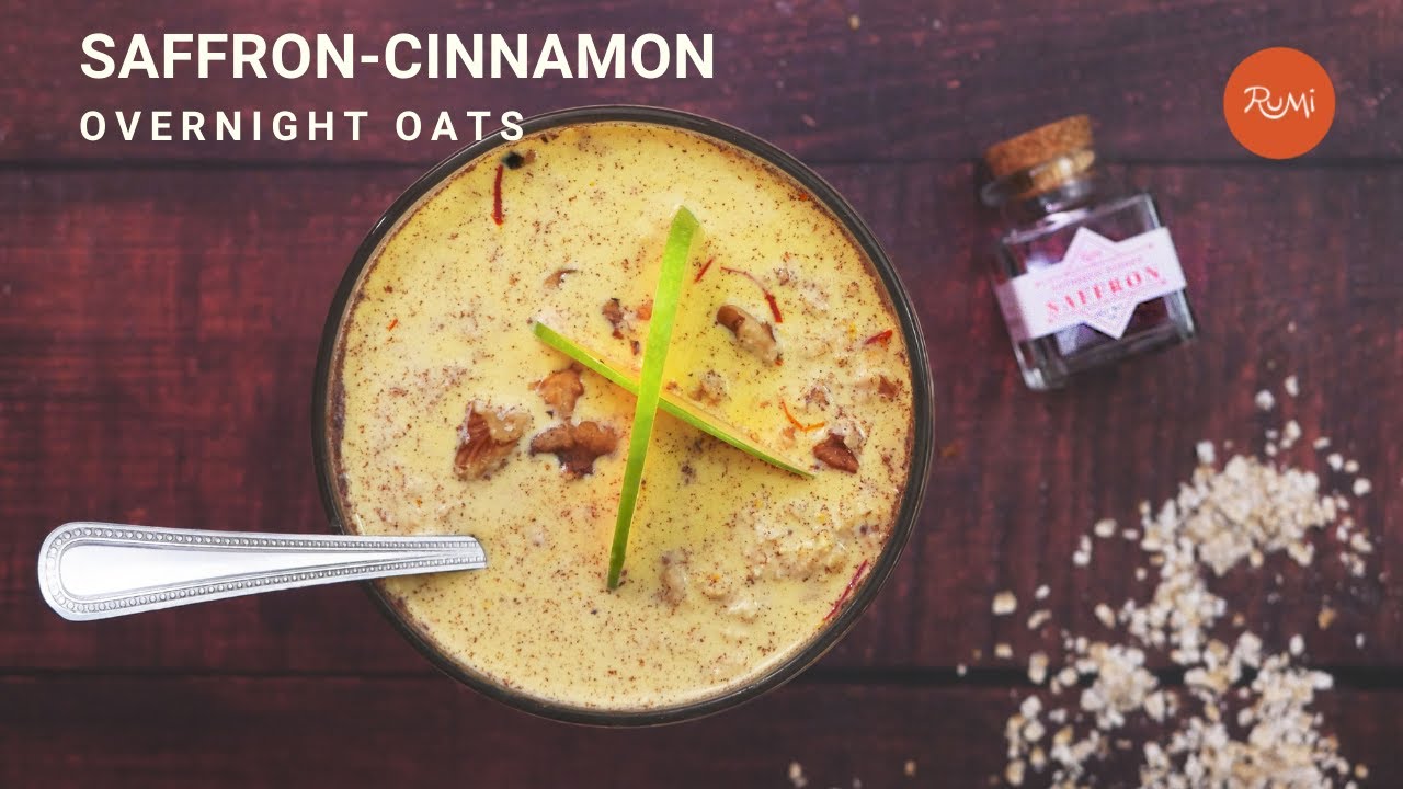 Rumi Spice | Recipes | Saffron-Cinnamon Overnight Oats