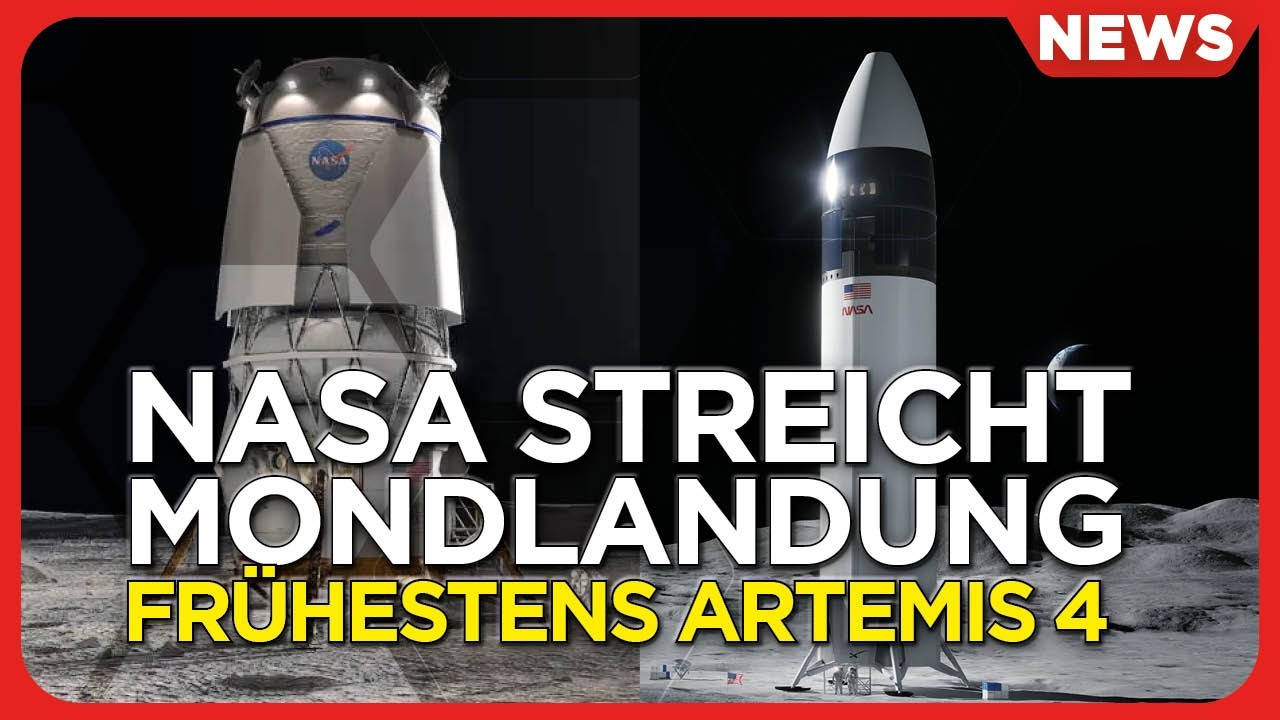 Raumfahrt-News: NASA ändert Artemis Programm, ISS-Drama klar, Rheinmetall Satellitenkonstellation