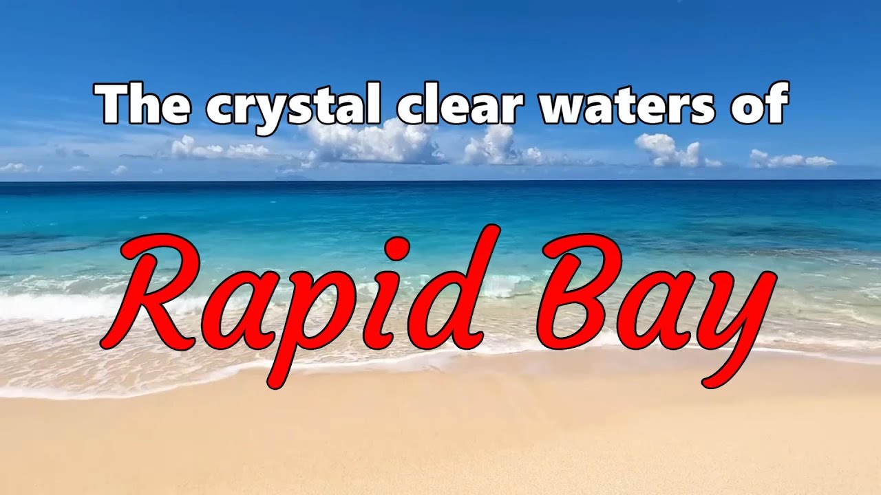 The crystal clear waters of Rapid Bay.